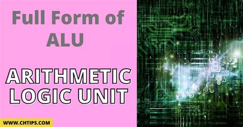 what is the full form of alu in computer with example