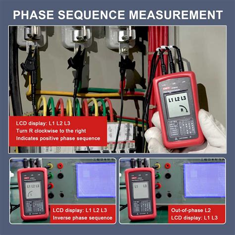 what is the function of a phase rotation tester