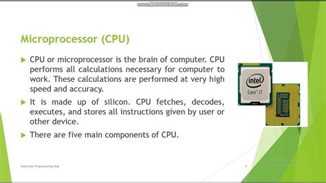 what is the function of cpu in computer short answer