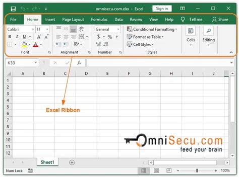 what is the function of excel ribbon
