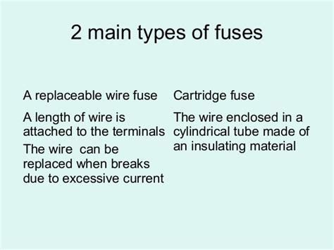 what is the function of fuse wire