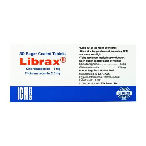 what is the function of tablet librax