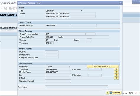 what is the function of the company code in sap fico