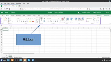 what is the function of the ribbon in microsoft excel