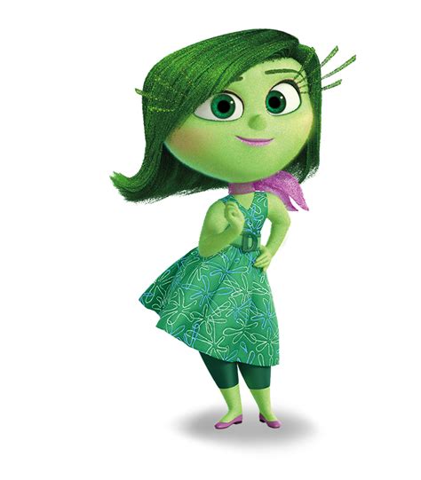 what is the green character in inside out