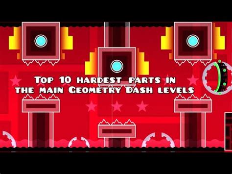 what is the hardest main level in geometry dash