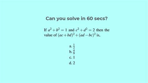 what is the hardest math problem in algebra 1