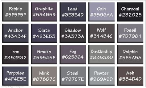what is the hex code for grey