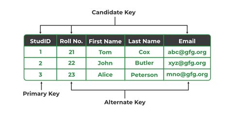 what is the importance of primary key in a table explain with suitable example