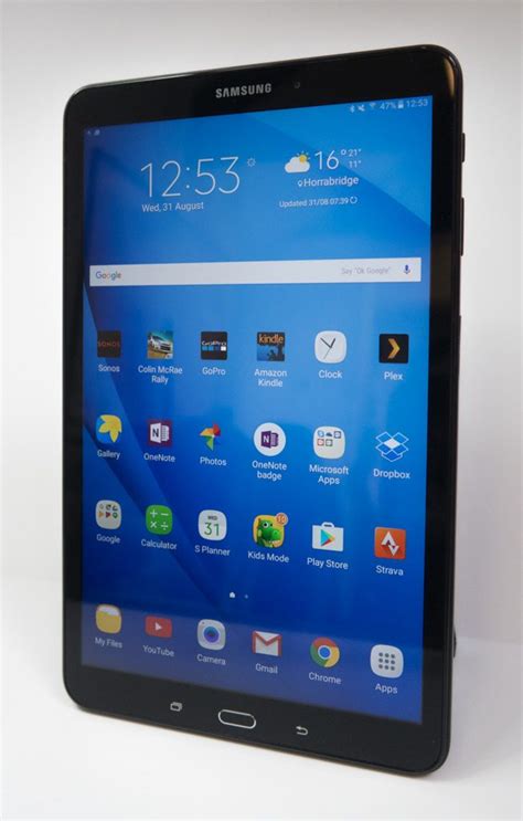 what is the latest android version for galaxy tab a 2016