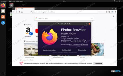 what is the latest version of firefox for linux