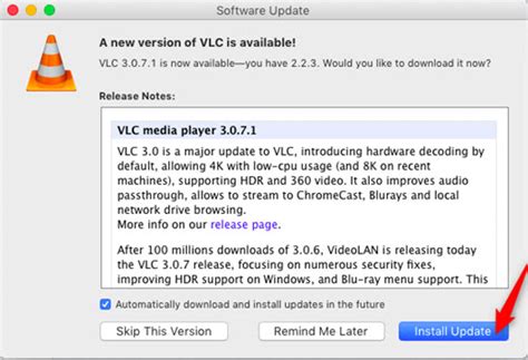 what is the latest version of vlc