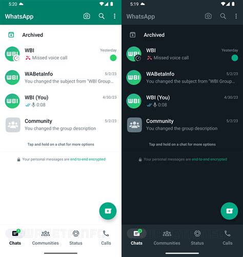 what is the latest version of whatsapp beta
