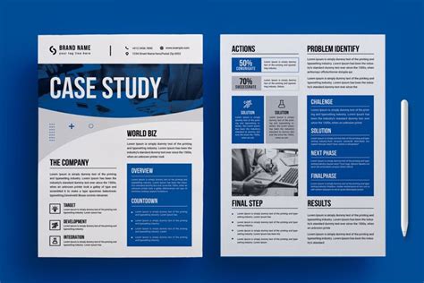 what is the layout of a case study