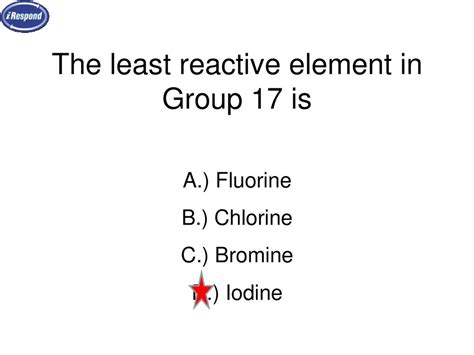 what is the least reactive element in group 1