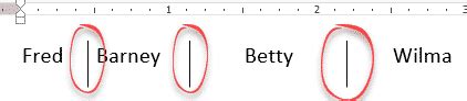 what is the long vertical line called in writing