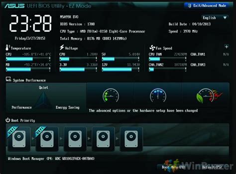 what is the main function of bios and uefi
