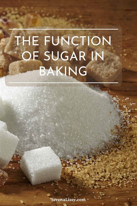 what is the main function of sugar in baking