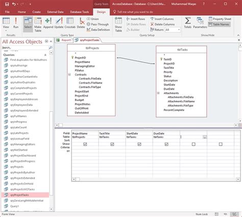 what is the main function of tables in microsoft access