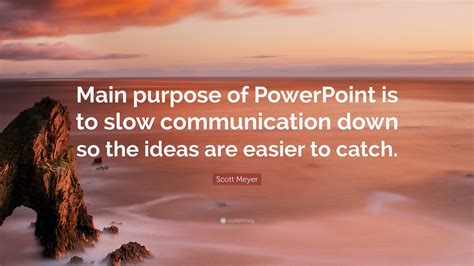 what is the main purpose of a powerpoint