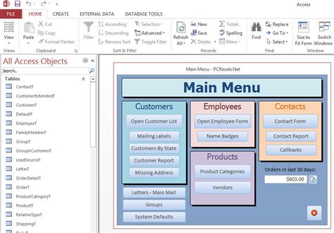 what is the main purpose of a report in microsoft access