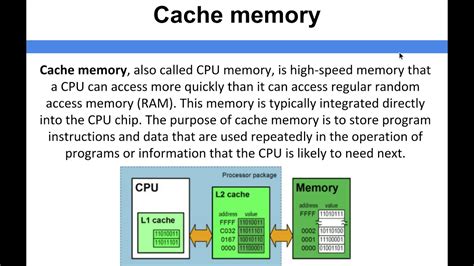 what is the main purpose of cache memory in computer