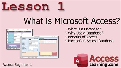 what is the main use of ms access