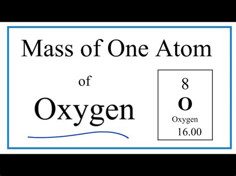 what is the mass number of an oxygen atom with 10 neutrons