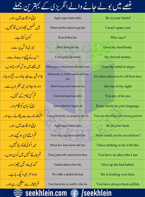 what is the meaning of anger issues in urdu