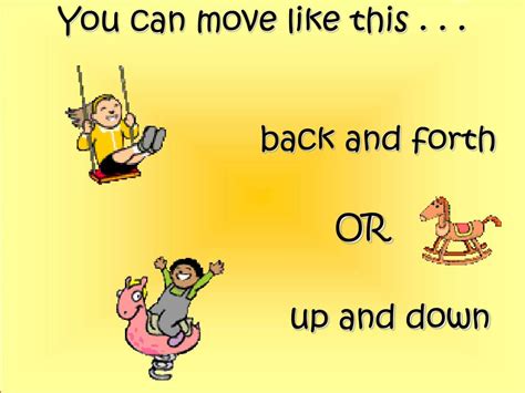 what is the meaning of back and forth motion