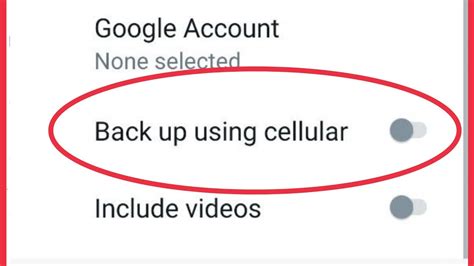 what is the meaning of back up using cellular