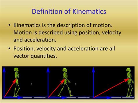 what is the meaning of kinematics in physics