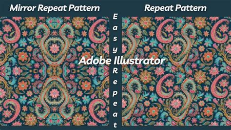 what is the meaning of mirror repeat pattern
