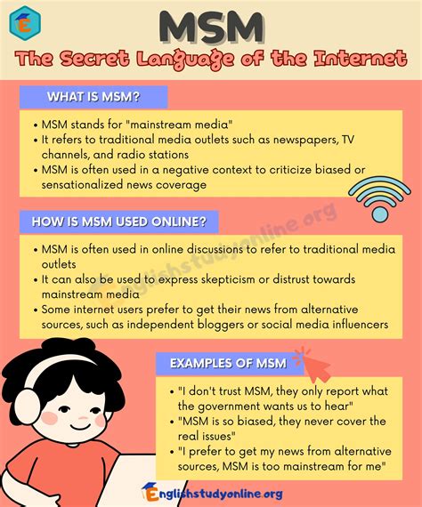 what is the meaning of msm in text from girl