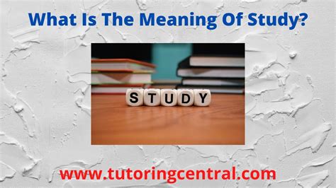 what is the meaning of study module