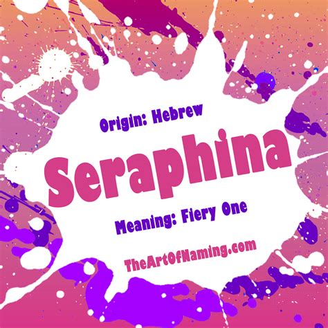 what is the meaning of the name seraphina