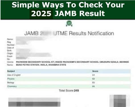 what is the meaning of wrong parameter in jamb result