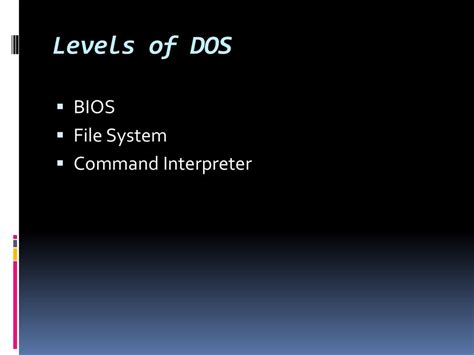 what is the ms dos command interpreter