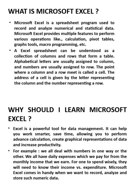 what is the ms excel pdf
