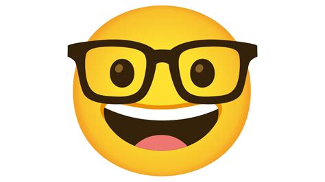 what is the nerd emoji called