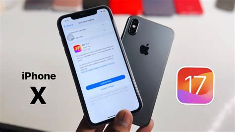 what is the new update for iphone x
