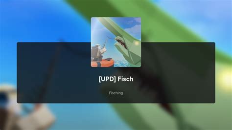 what is the new update in roblox fisch