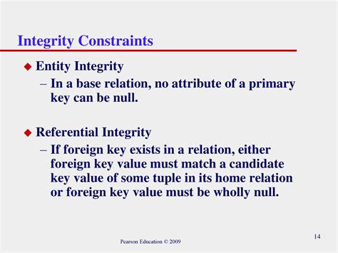 what is the not null integrity constraint do