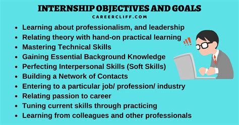 what is the objective of internship