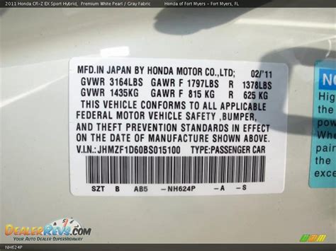 what is the paint code for pearl white