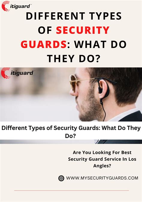 what is the point of a security guard
