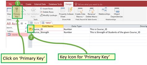 what is the primary function of a table in ms access
