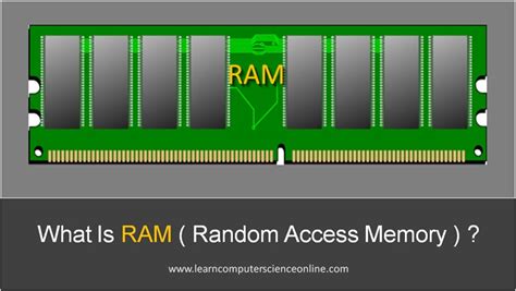 what is the primary function of random access memory ram in a computer