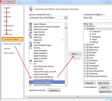 what is the purpose of autocorrect feature in ms word