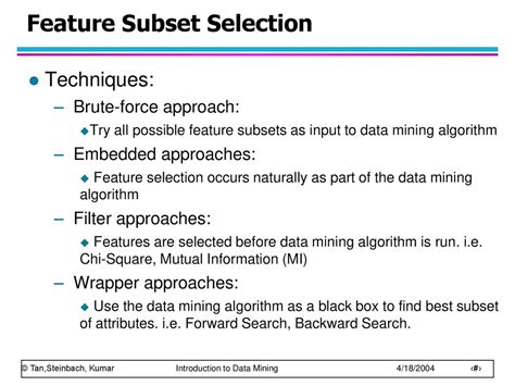 what is the purpose of data filtering and subset selection
